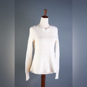 Cashmere Sweater, White